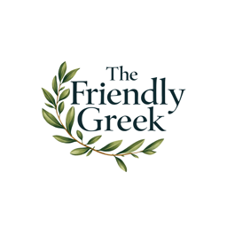 The Friendly Greek logo.